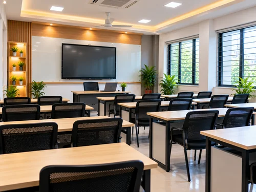 আধুনিক ক্লাসরুম ও ল্যাব