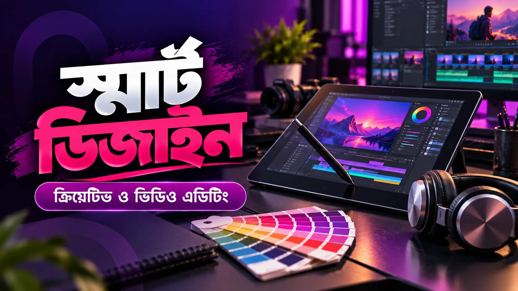স্মার্ট ডিজাইন ও এডিটিং