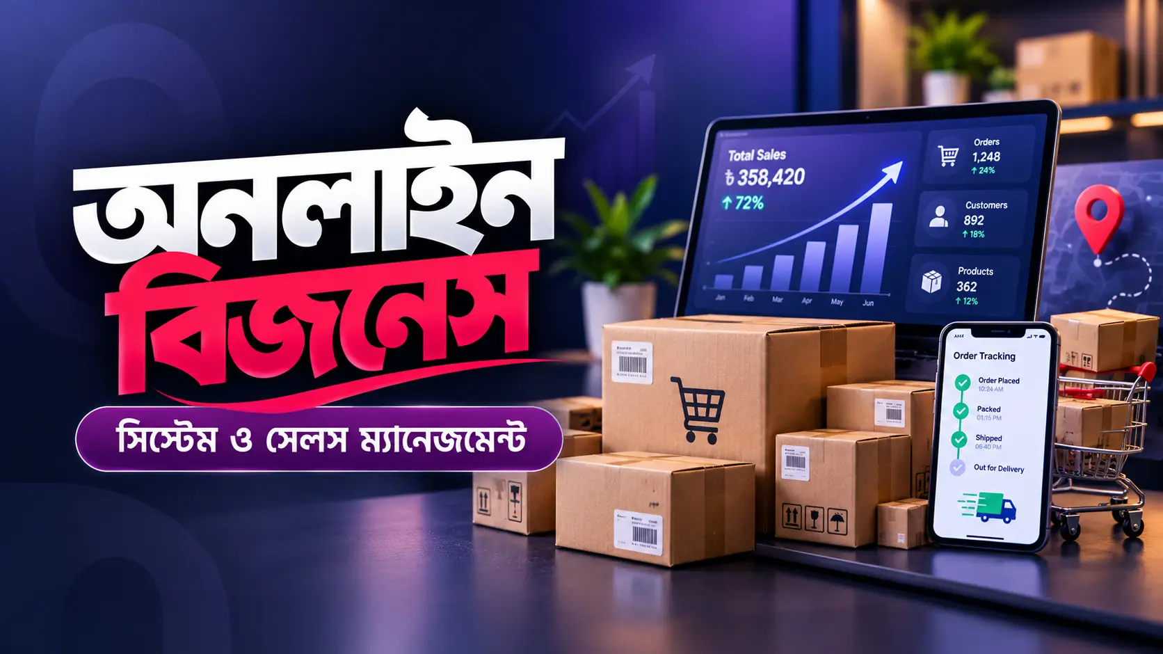 অনলাইন বিজনেস ম্যানেজমেন্ট